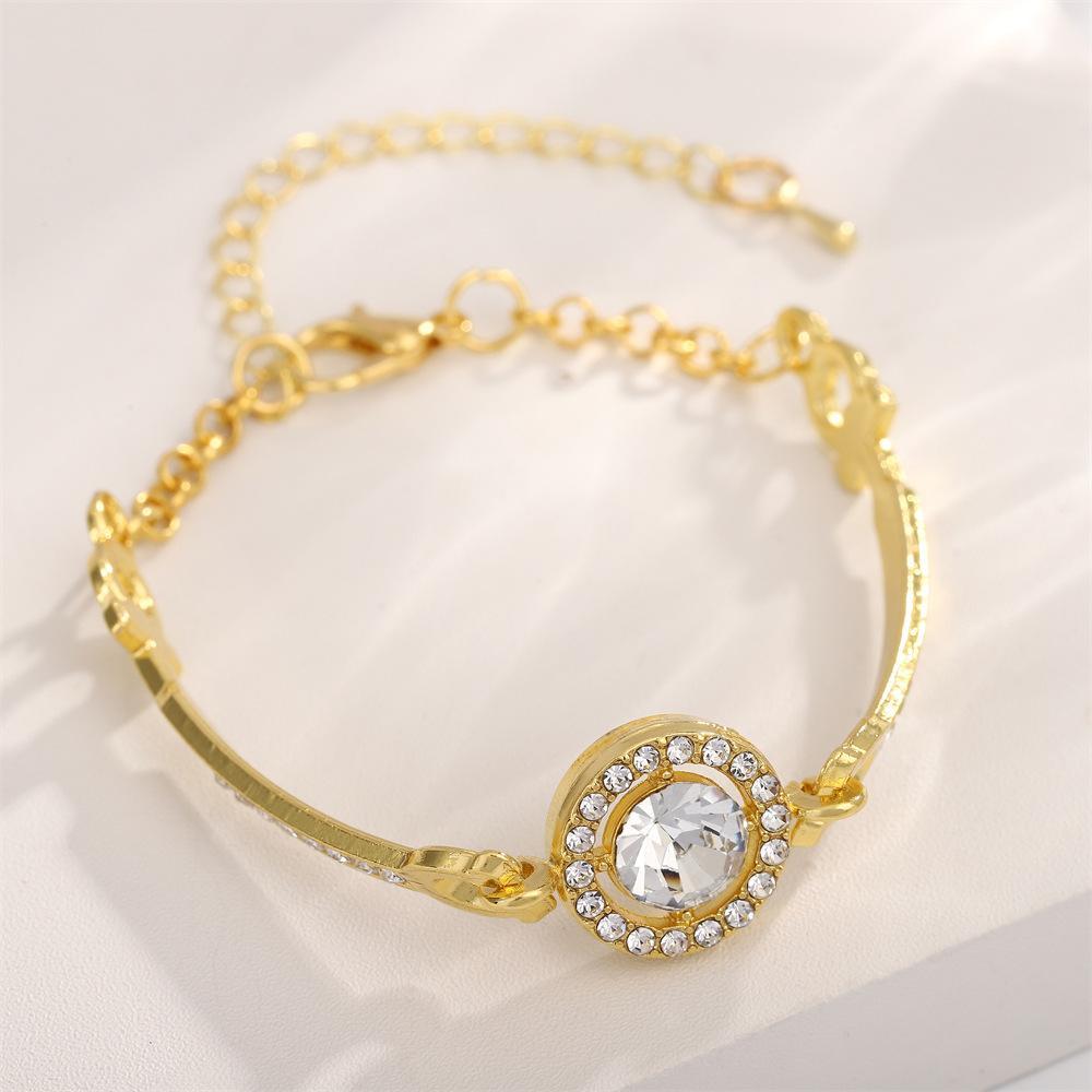 Elegant Rhinestone Tennis Necklace