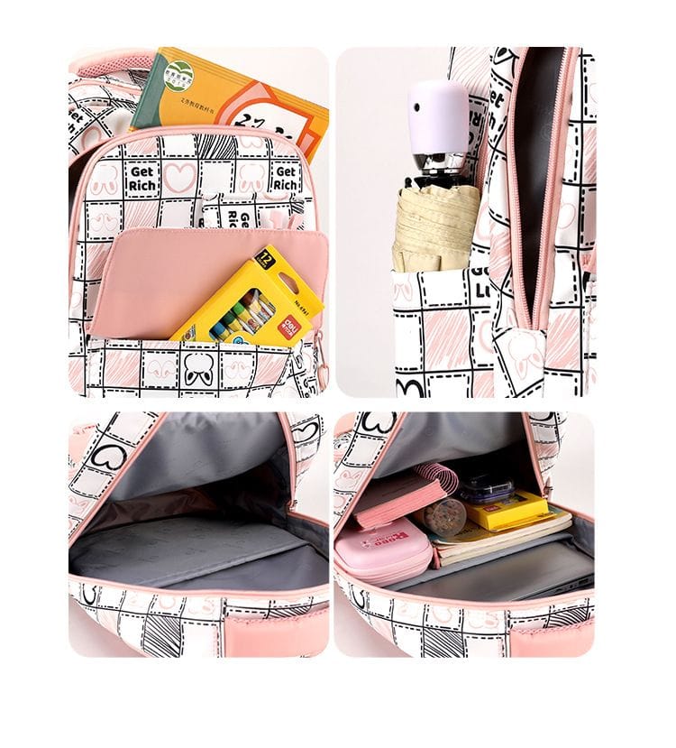 Unisex Korean Backpack – Trendy, Spacious & Versatile