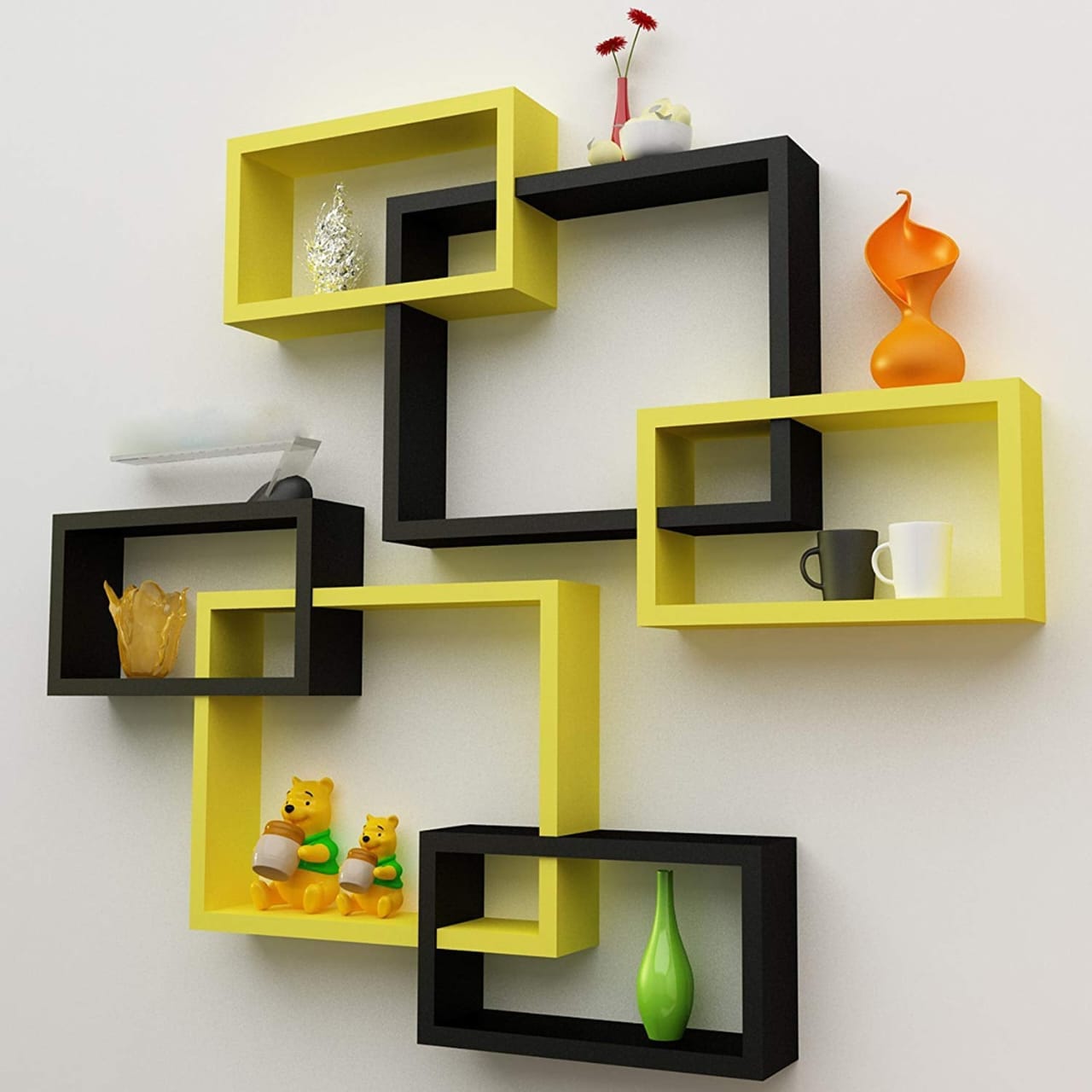 Wooden Wall Shelves – Stylish Designs for Living Room & Modern Bookcase Ideas