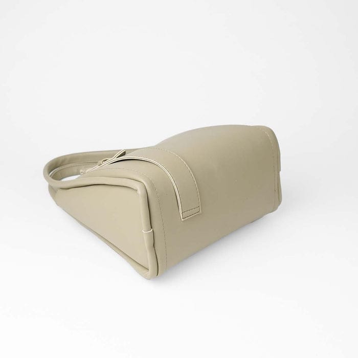 Emerald set of 2 Bag with pouch (Beige)