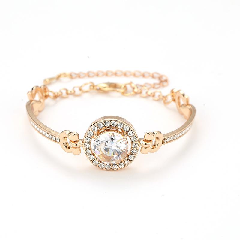 Elegant Rhinestone Tennis Necklace