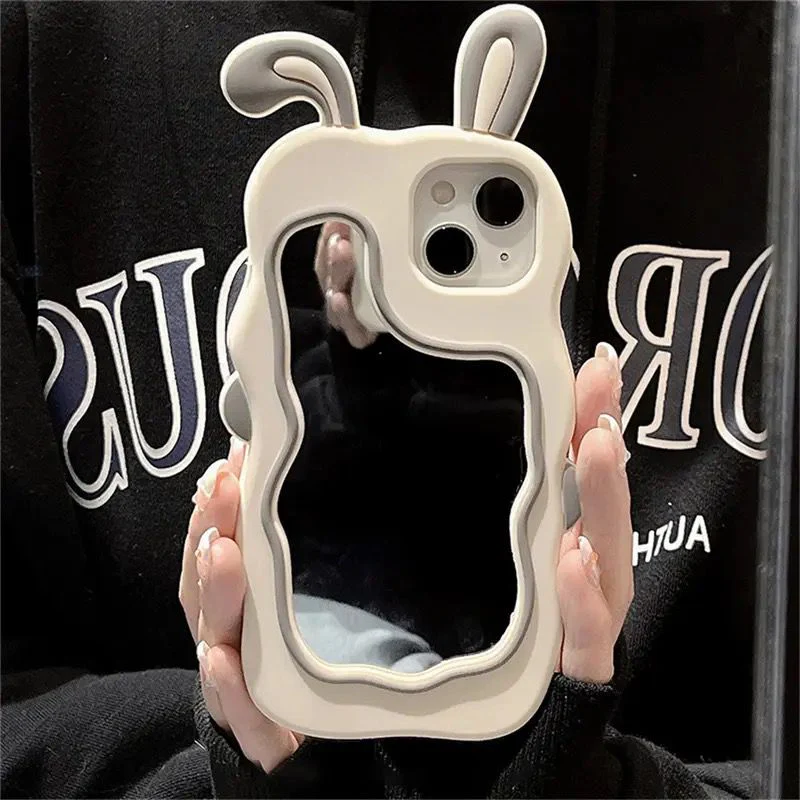  PurpleCute Cat Mirror Case for iPhone