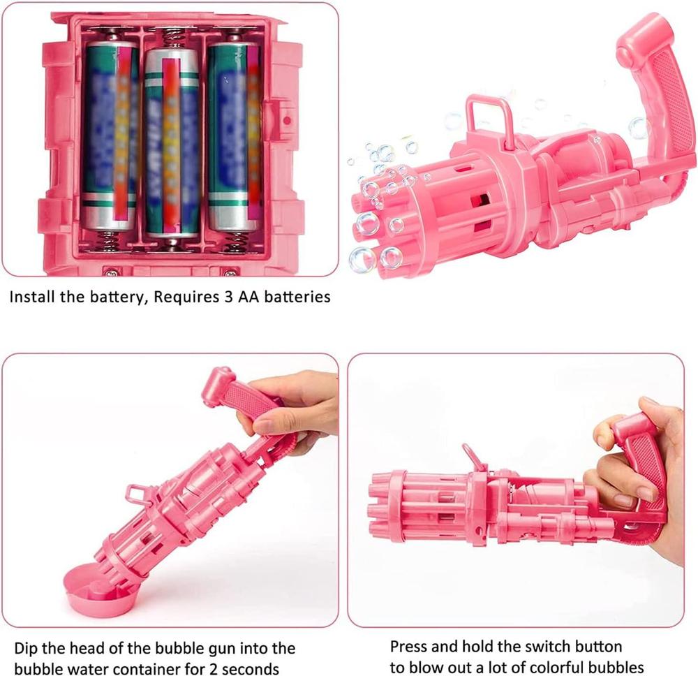 Bubble Gun Toy For Kids