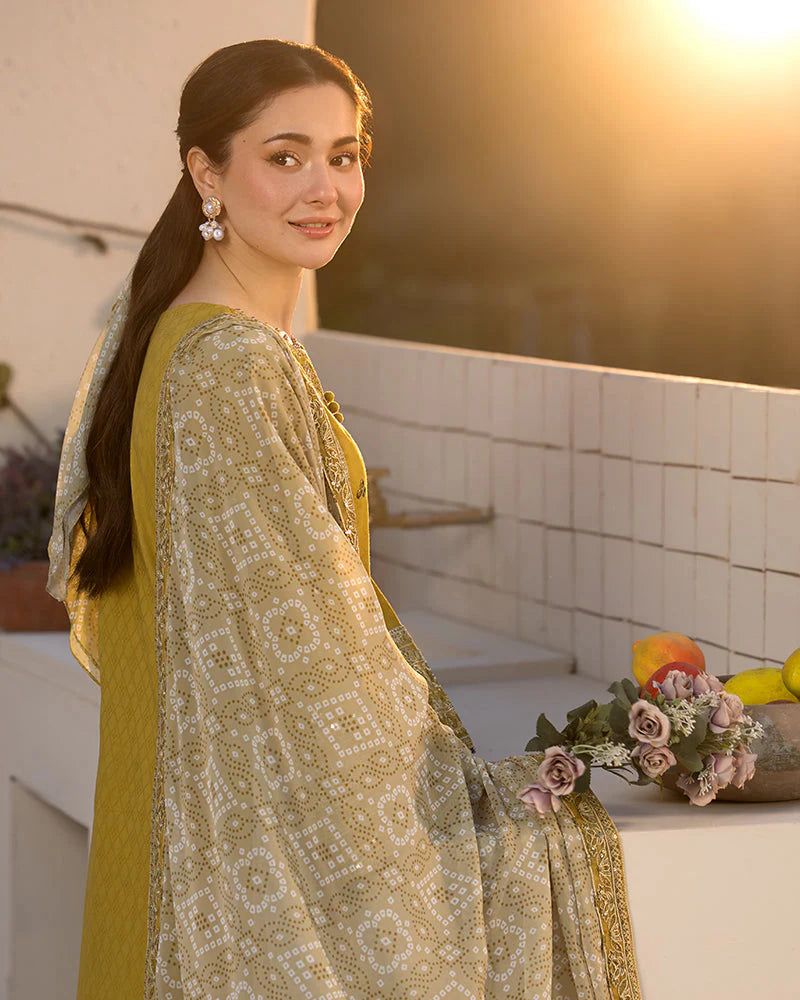 QALAMKAR 3pc Summer Casual
