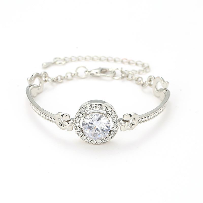 Elegant Rhinestone Tennis Necklace