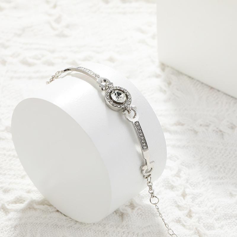 Elegant Rhinestone Tennis Necklace
