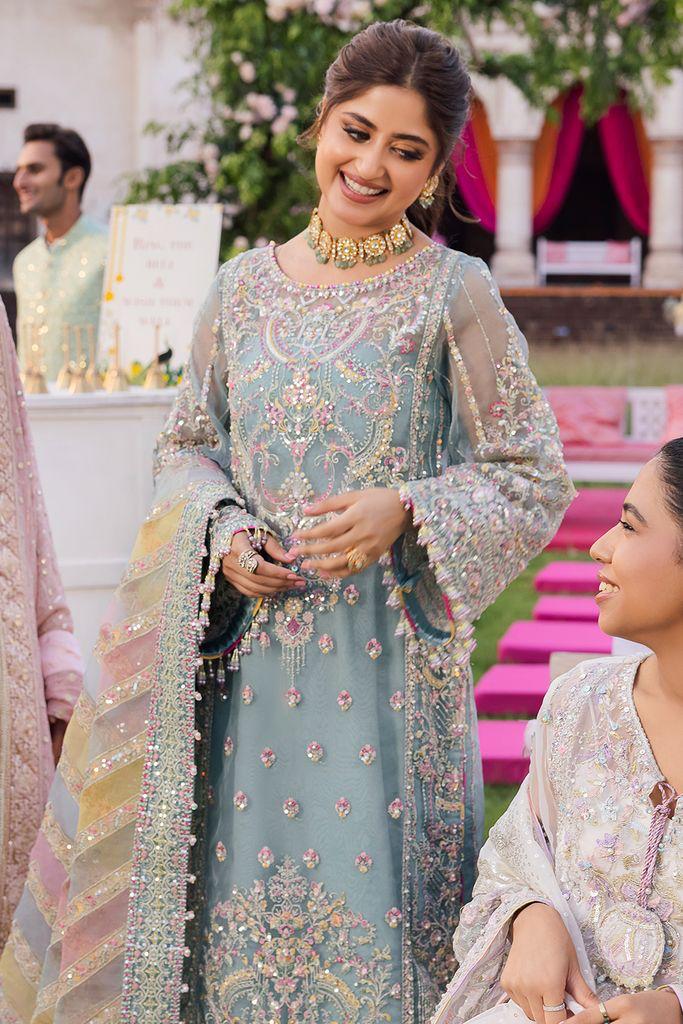 ORGANZA Suit With SATIN SILK Trouser