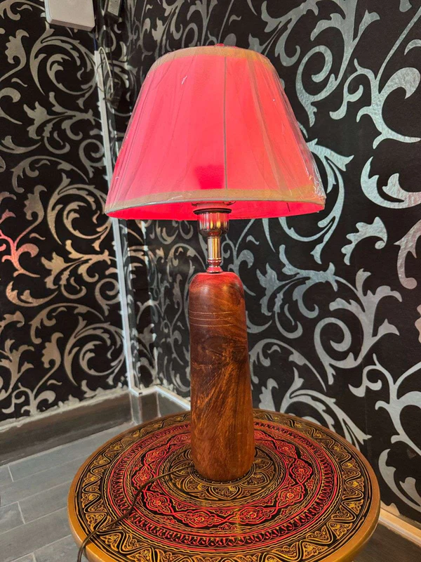 Pure Wooden Night lamps Pair