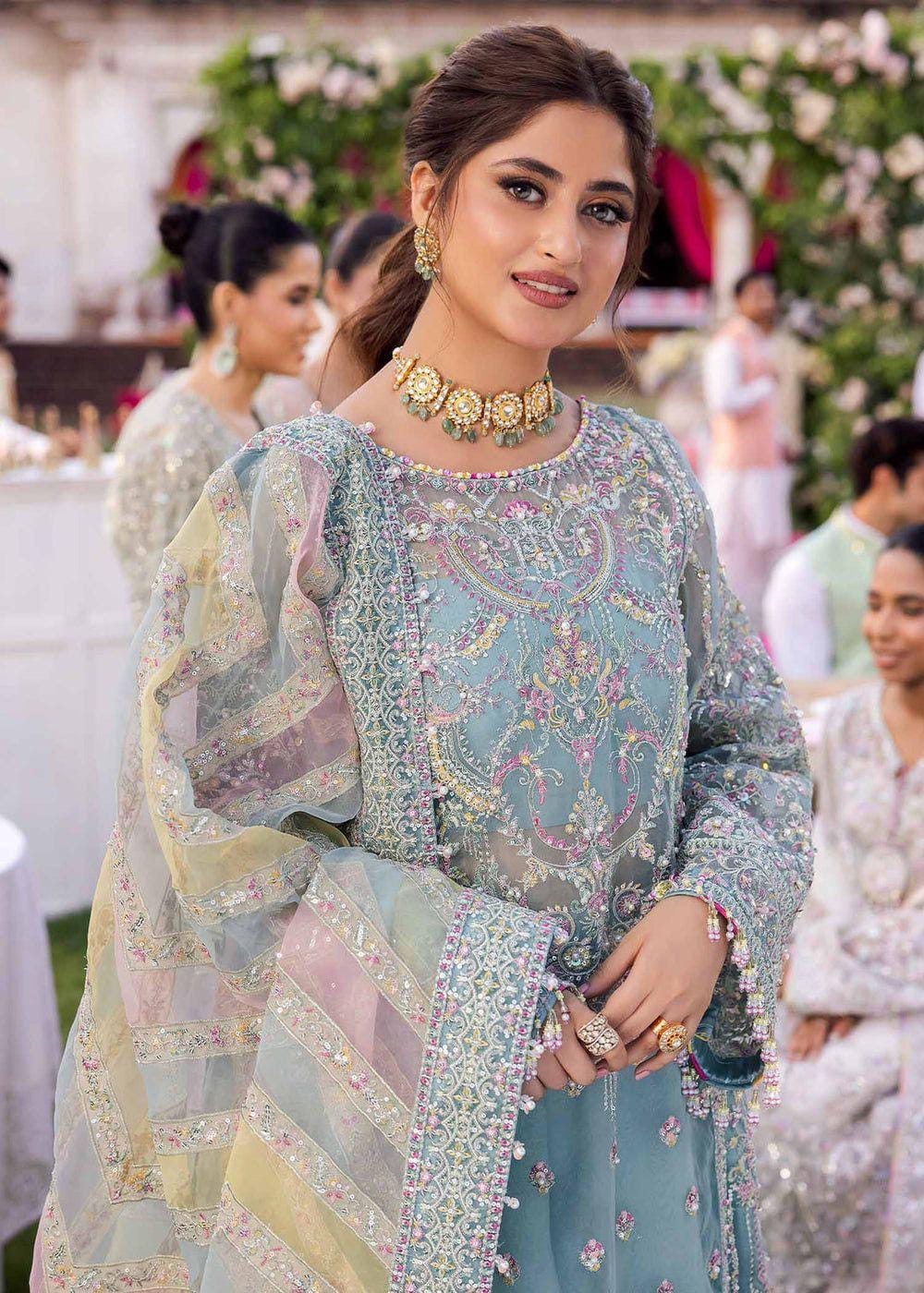ORGANZA Suit With SATIN SILK Trouser
