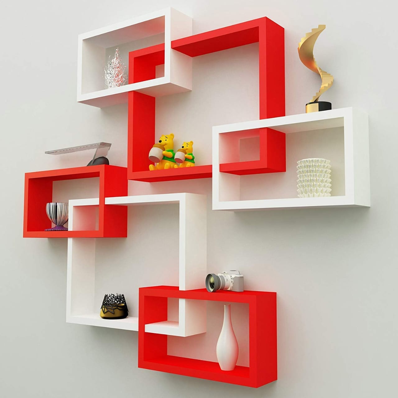 Wooden Wall Shelves – Stylish Designs for Living Room & Modern Bookcase Ideas