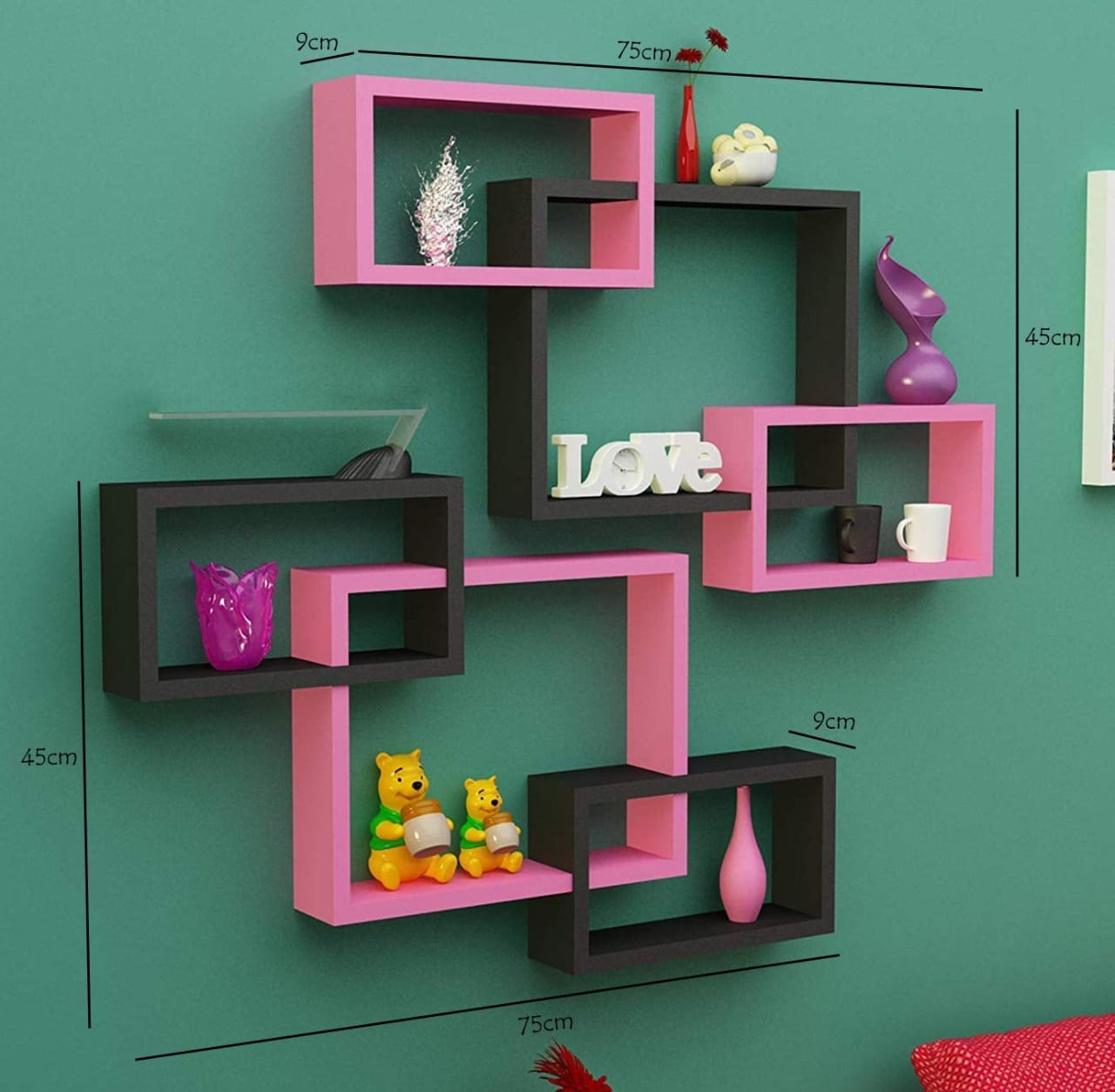 Wooden Wall Shelves – Stylish Designs for Living Room & Modern Bookcase Ideas