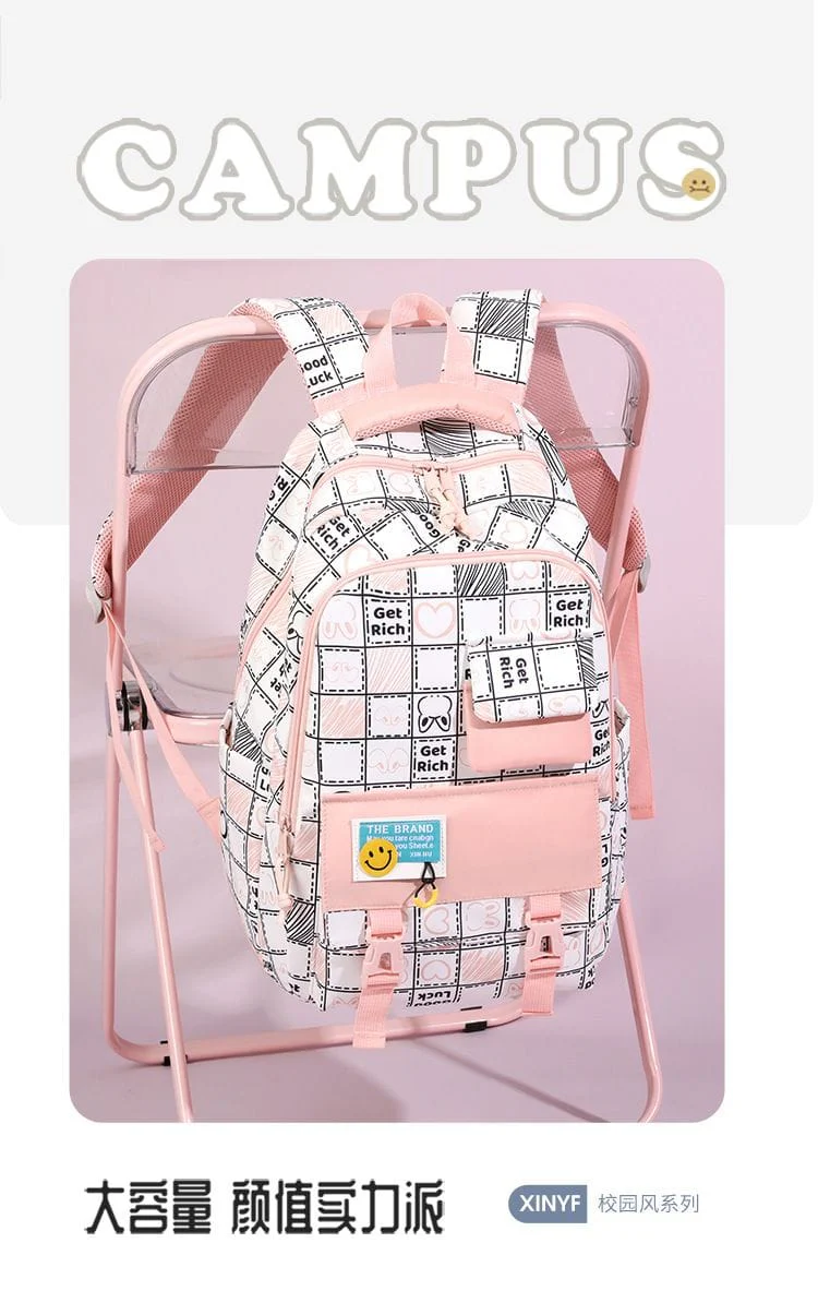 Unisex Korean Backpack – Trendy, Spacious & Versatile