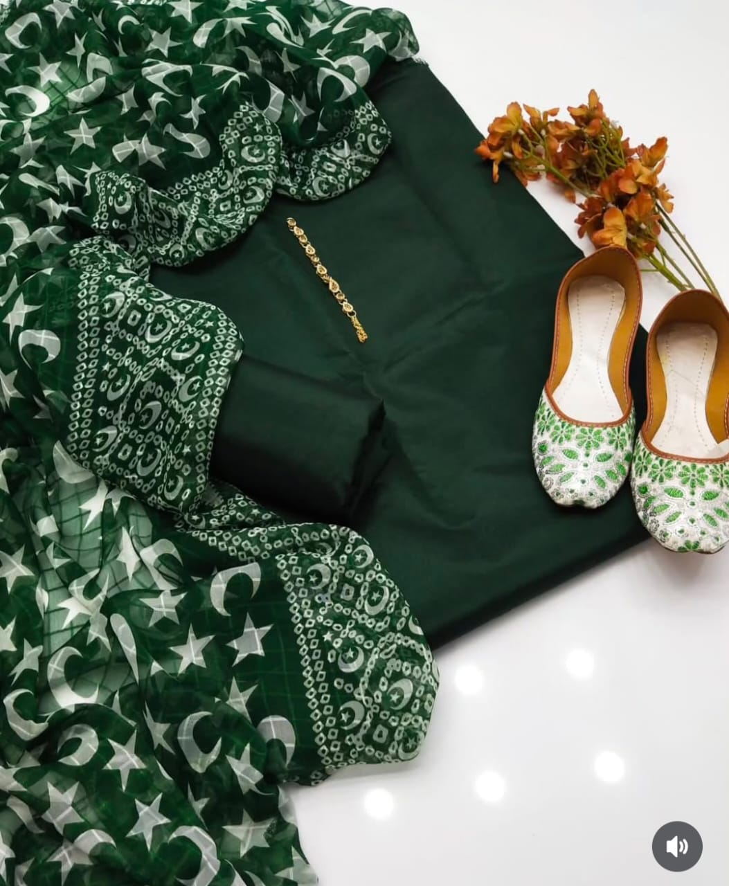 Azadi Dress 3pc Unstitched