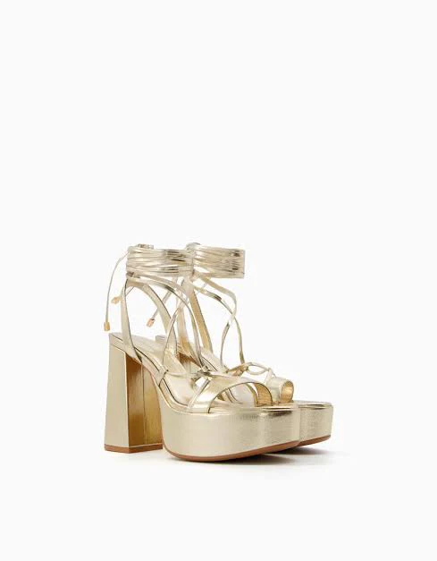 BERSHKA BLOCK HEEL