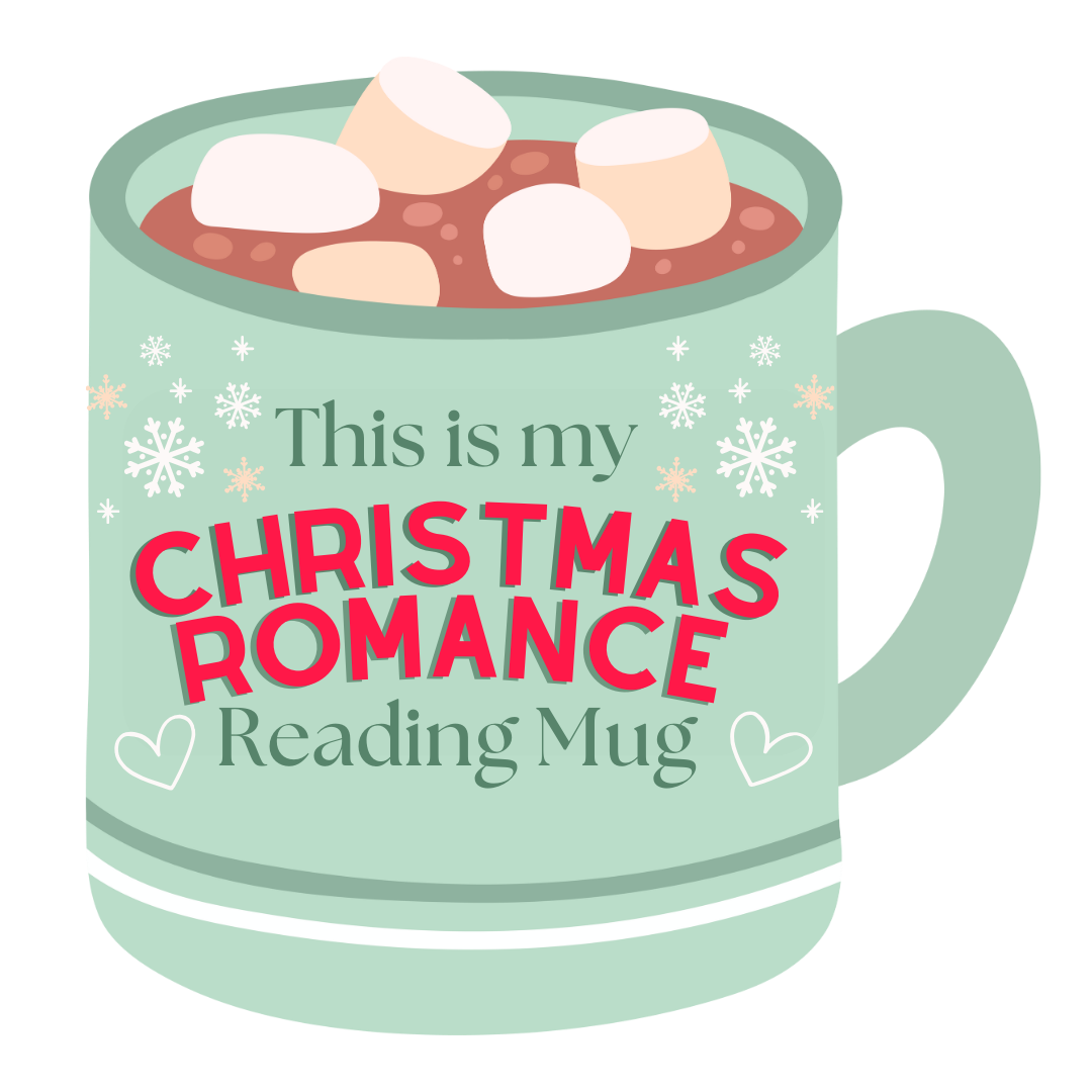 This is My Christmas Romance Reading Mug - Sticker