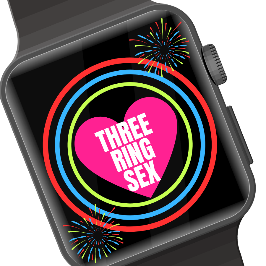 Three Ring Sex - Sticker