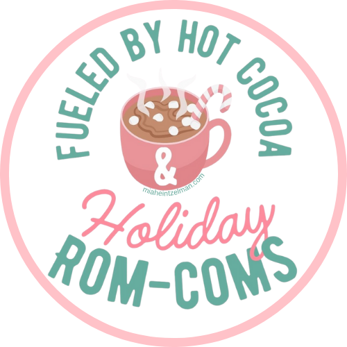 Fueled by Hot Cocoa & Holiday Rom-Coms - Sticker