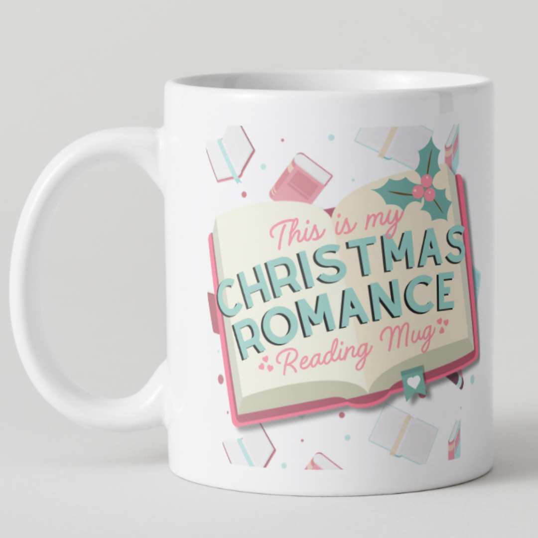 Christmas Romance Reading + Movie Watching Mug - Bundle