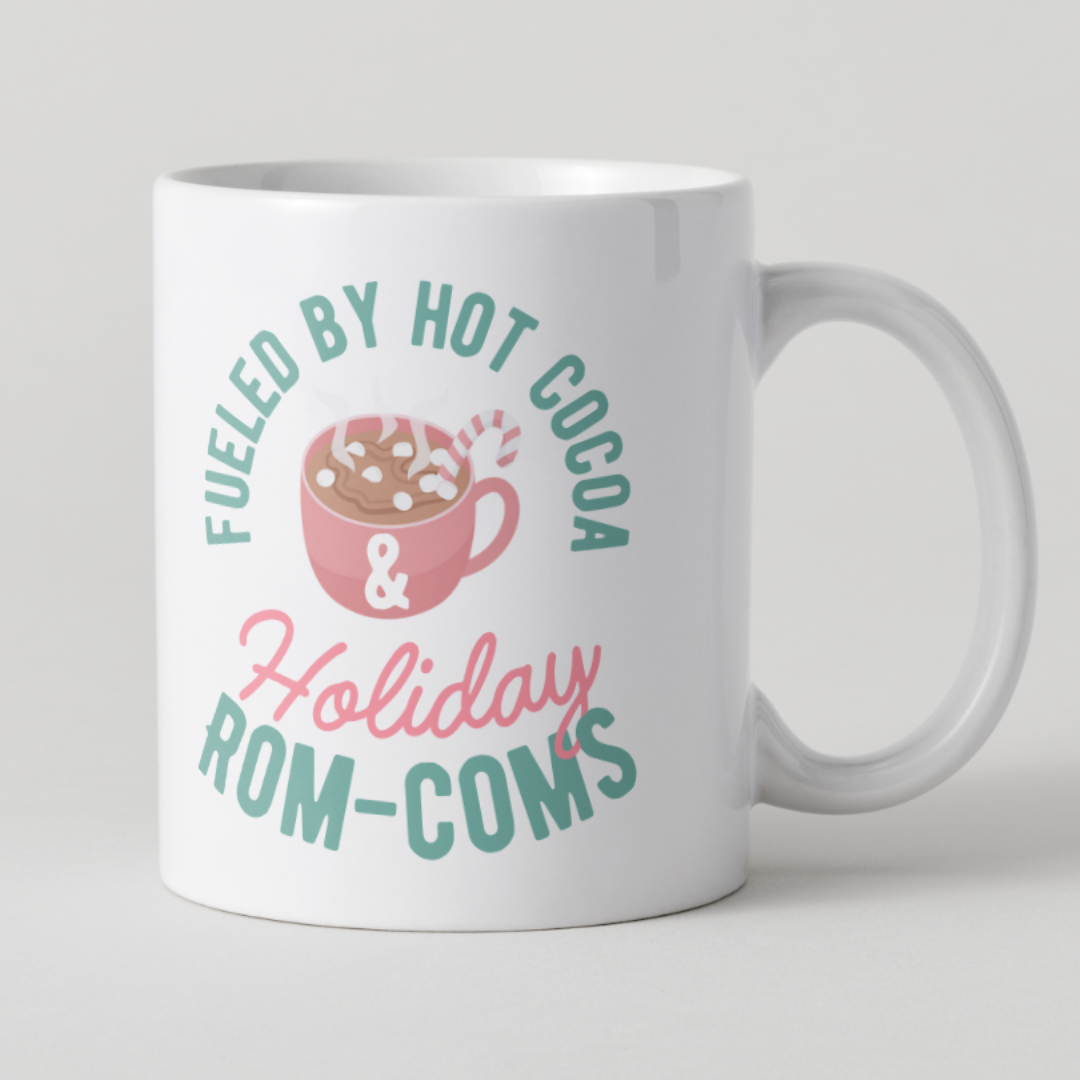 Christmas Romance Reading + Movie Watching Mug - Bundle