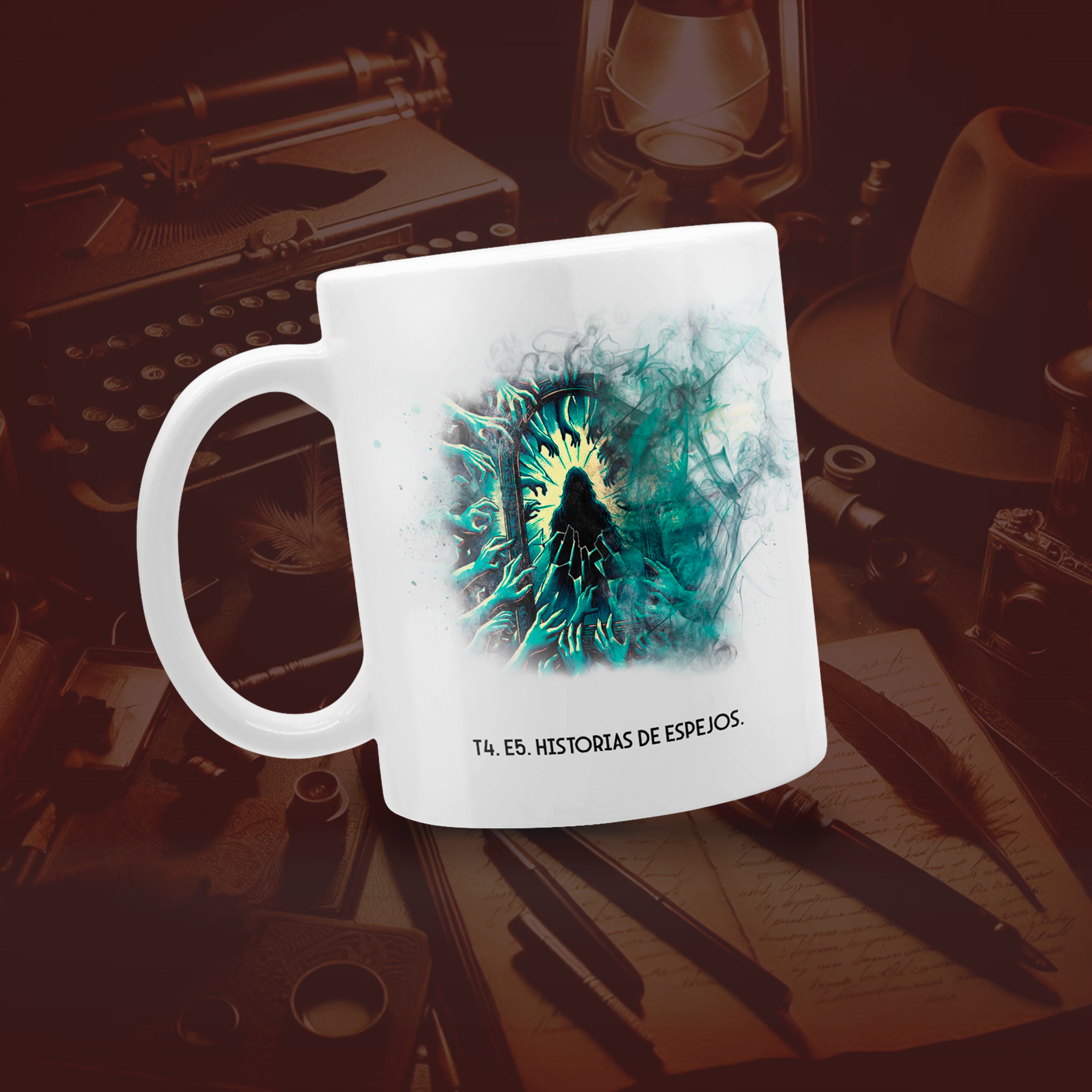 Taza - T4 E5 "Historias de Espejos" | Relatos por Santiago Segovia