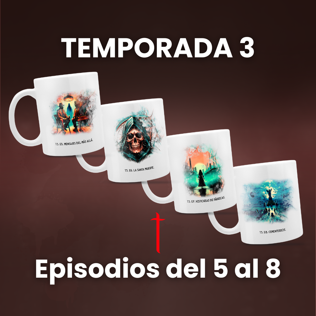 Colección de 4 Tazas - T3 Episodios 5 al 8 | Relatos por Santiago Segovia