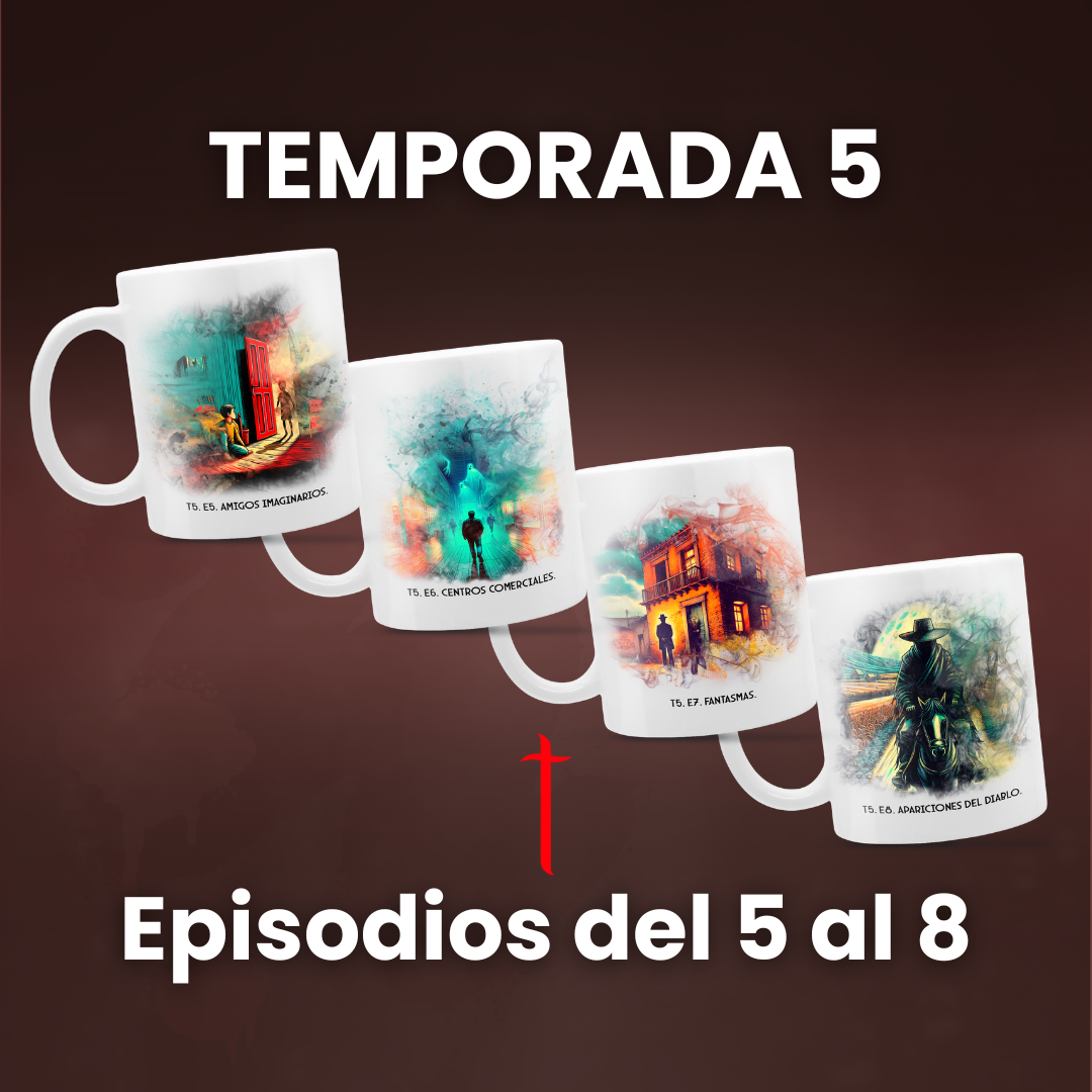 Colección de 4 Tazas - T5 Episodios 1 al 4 | Relatos por Santiago Segovia