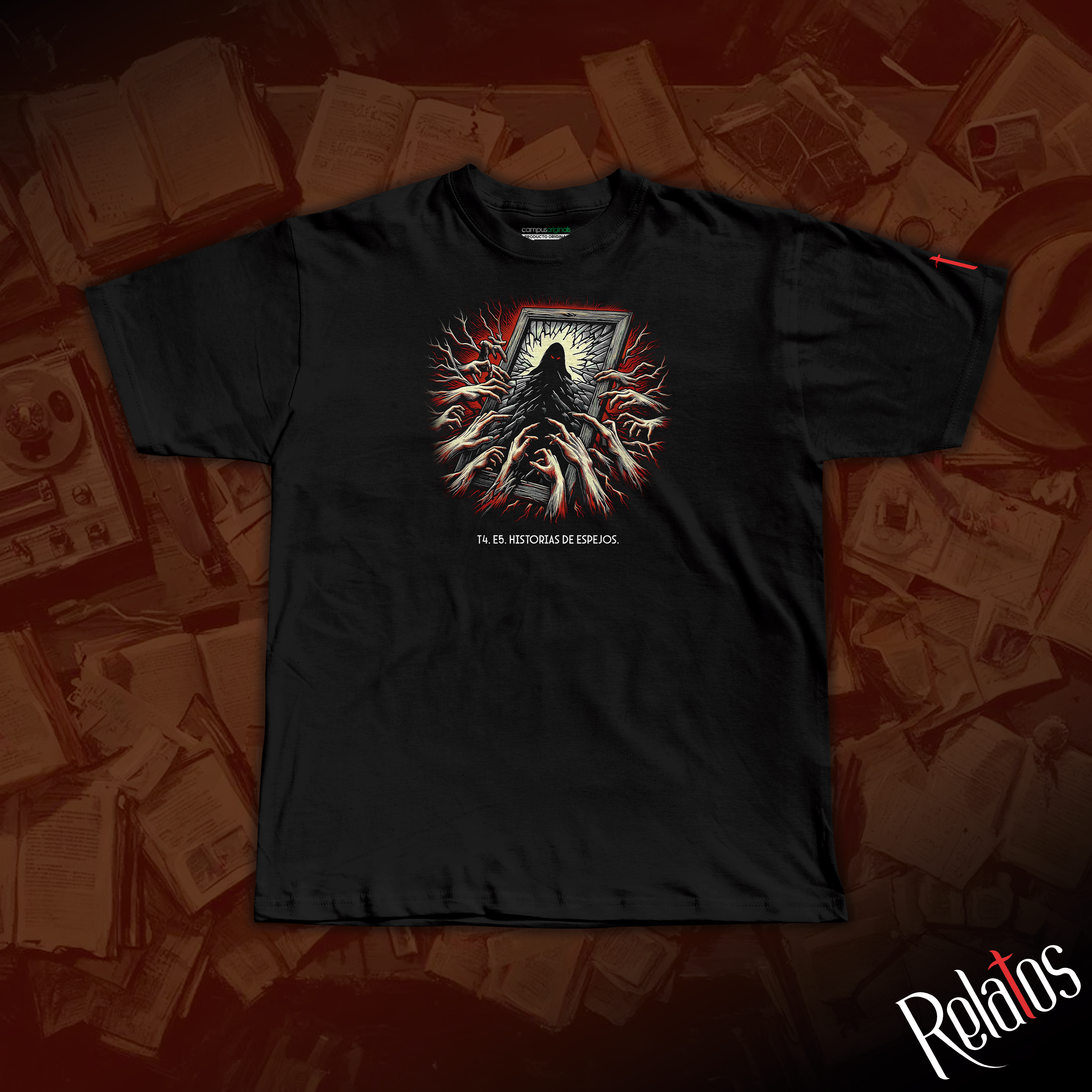 Playera - T4 E5 "Historias de Espejos" | Relatos por Santiago Segovia