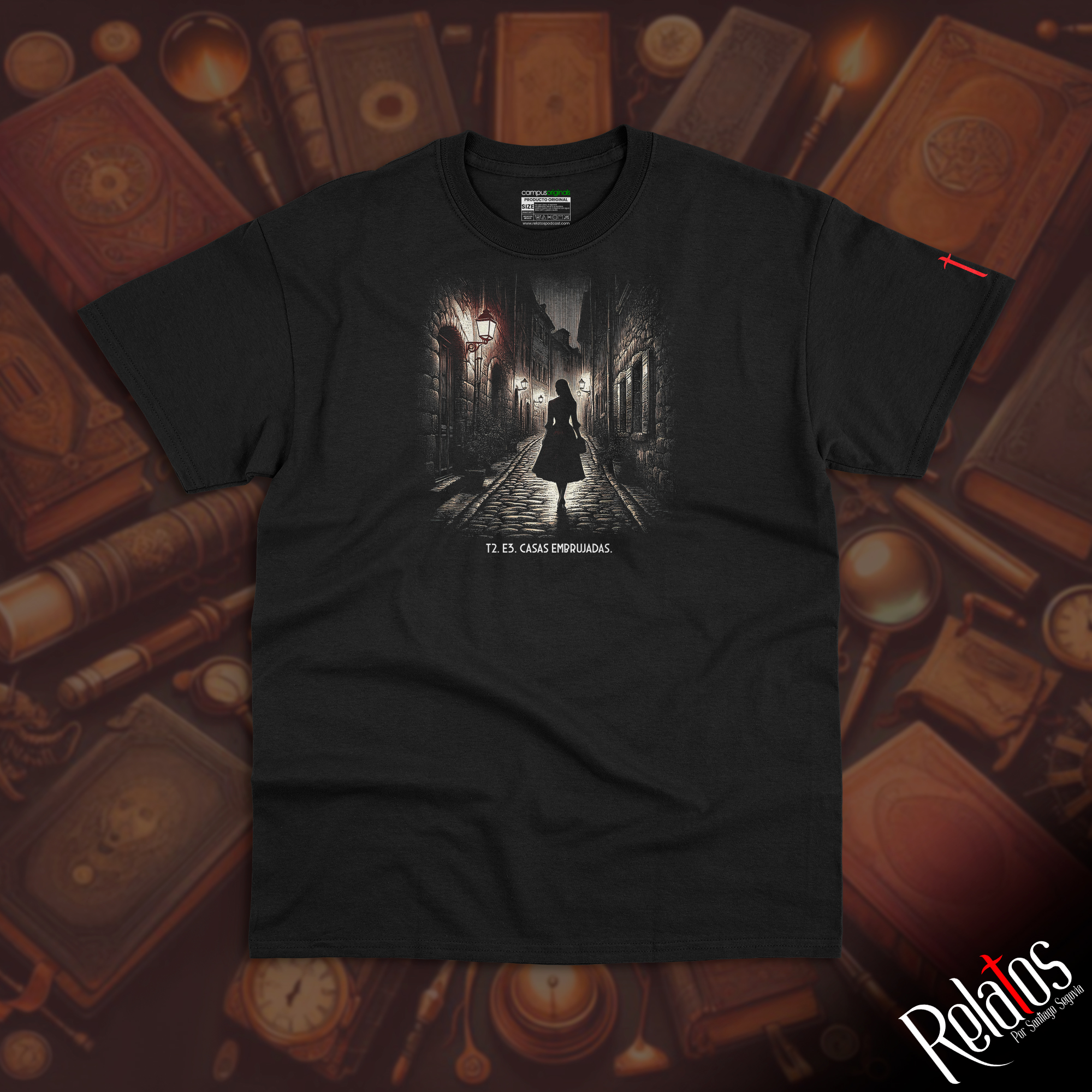 Playera - T2 E3 "Casas Embrujadas" | Relatos por Santiago Segovia