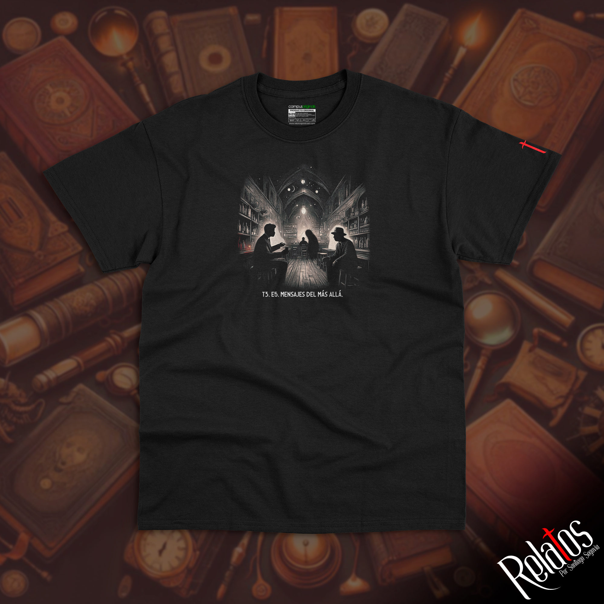 Playera - T3 E5 "Mensajes del mas allá" | Relatos por Santiago Segovia