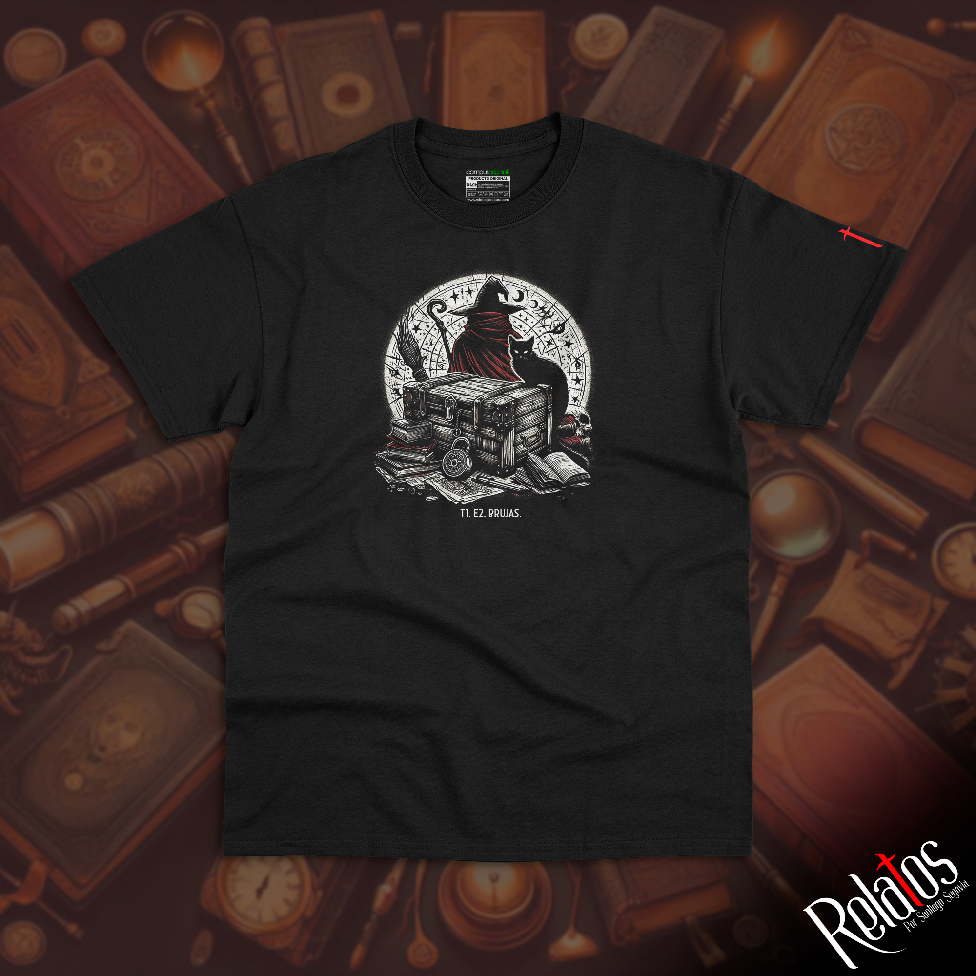 Playera - T1 E2 "Brujas" | Relatos por Santiago Segovia