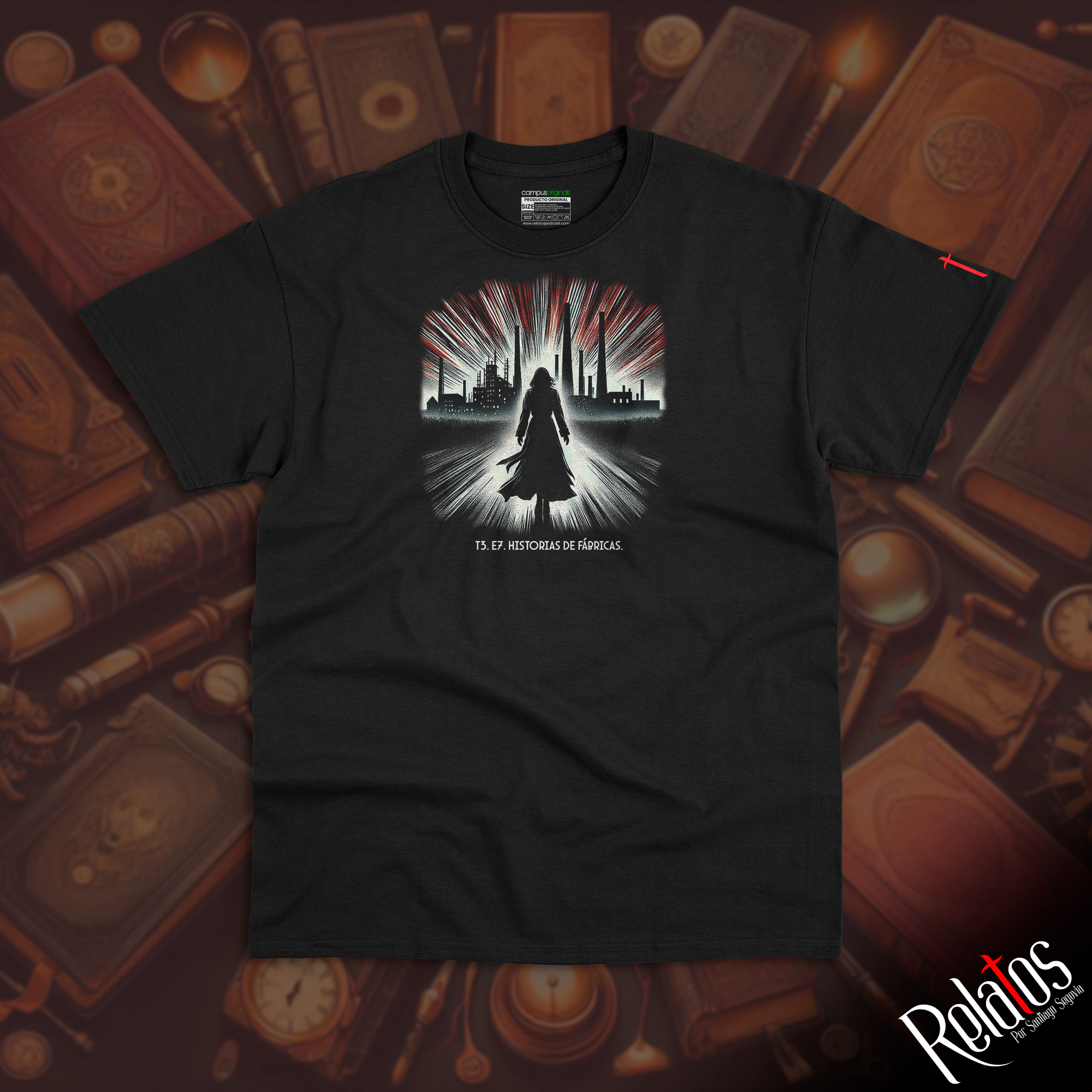 Playera - T3 E7 "Historias de Fábricas" | Relatos por Santiago Segovia