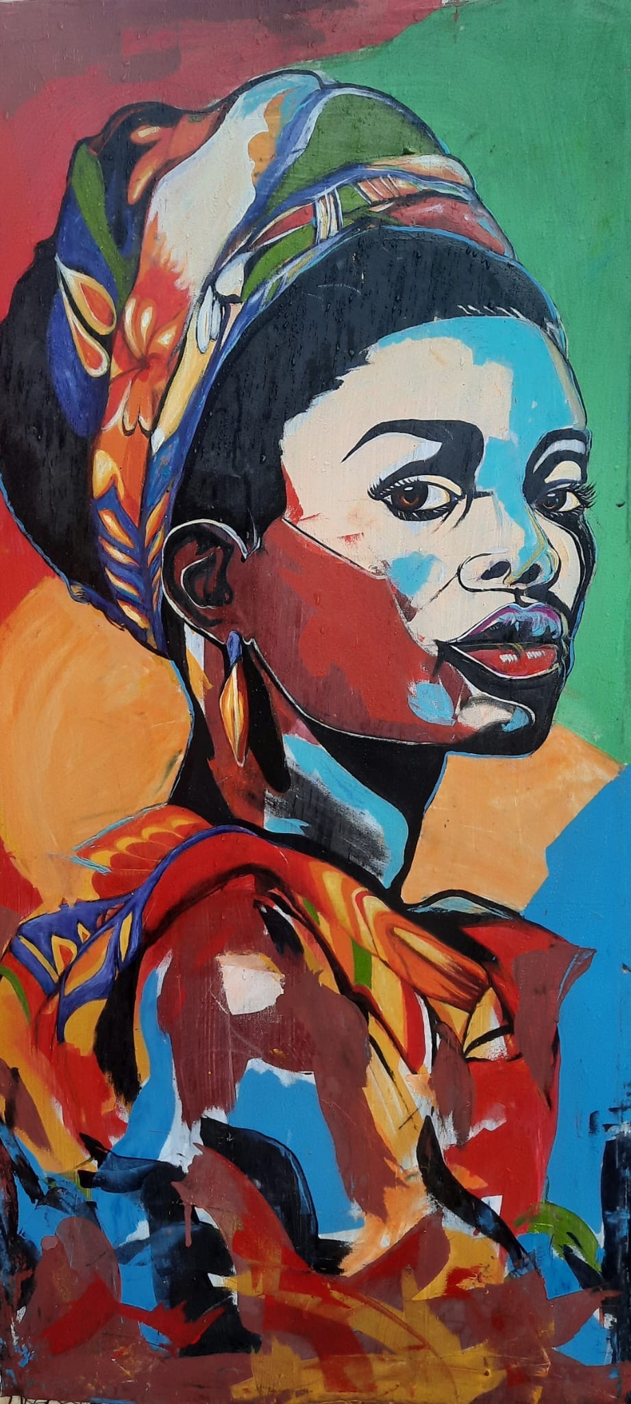 Tatenda Thumba-"Faces"-tatenda's-art-1 piece