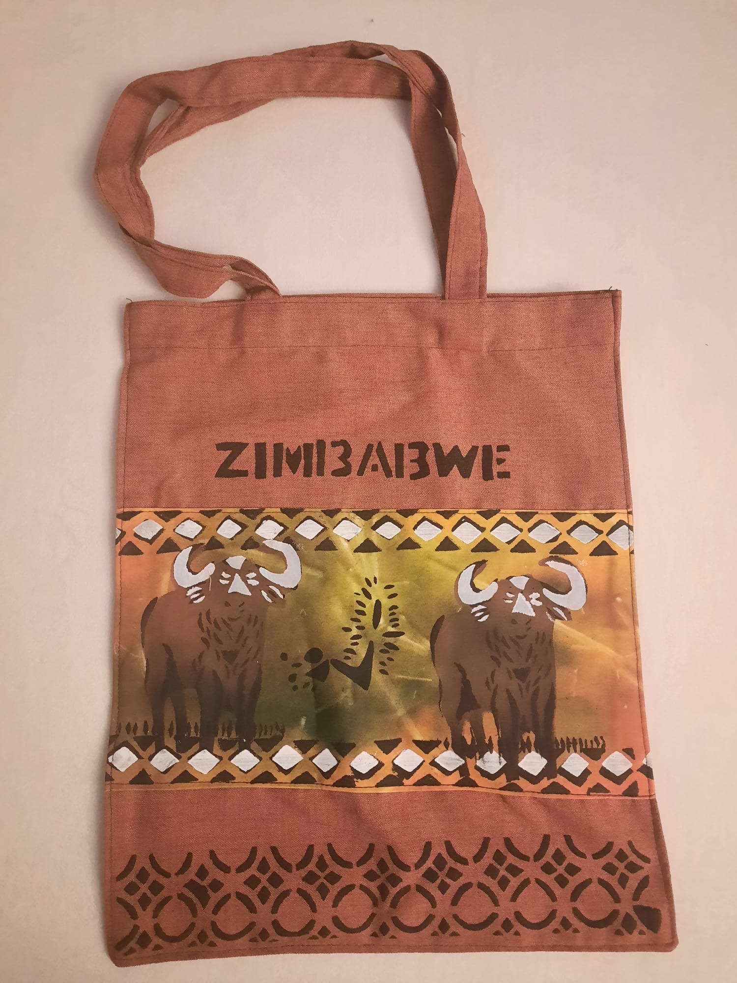 Tote-Orange-Bull