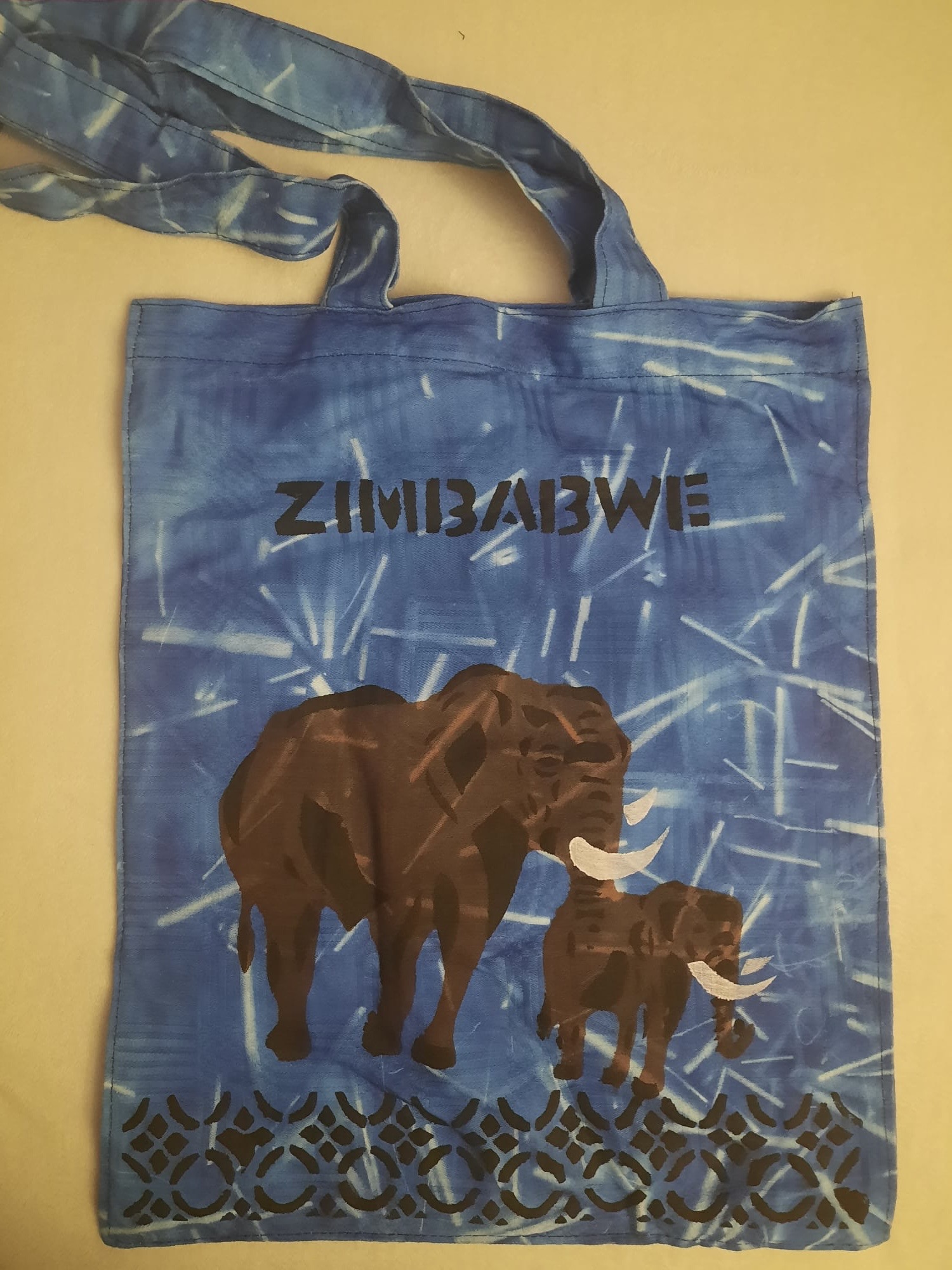 Tote-ElephantBlueBrown