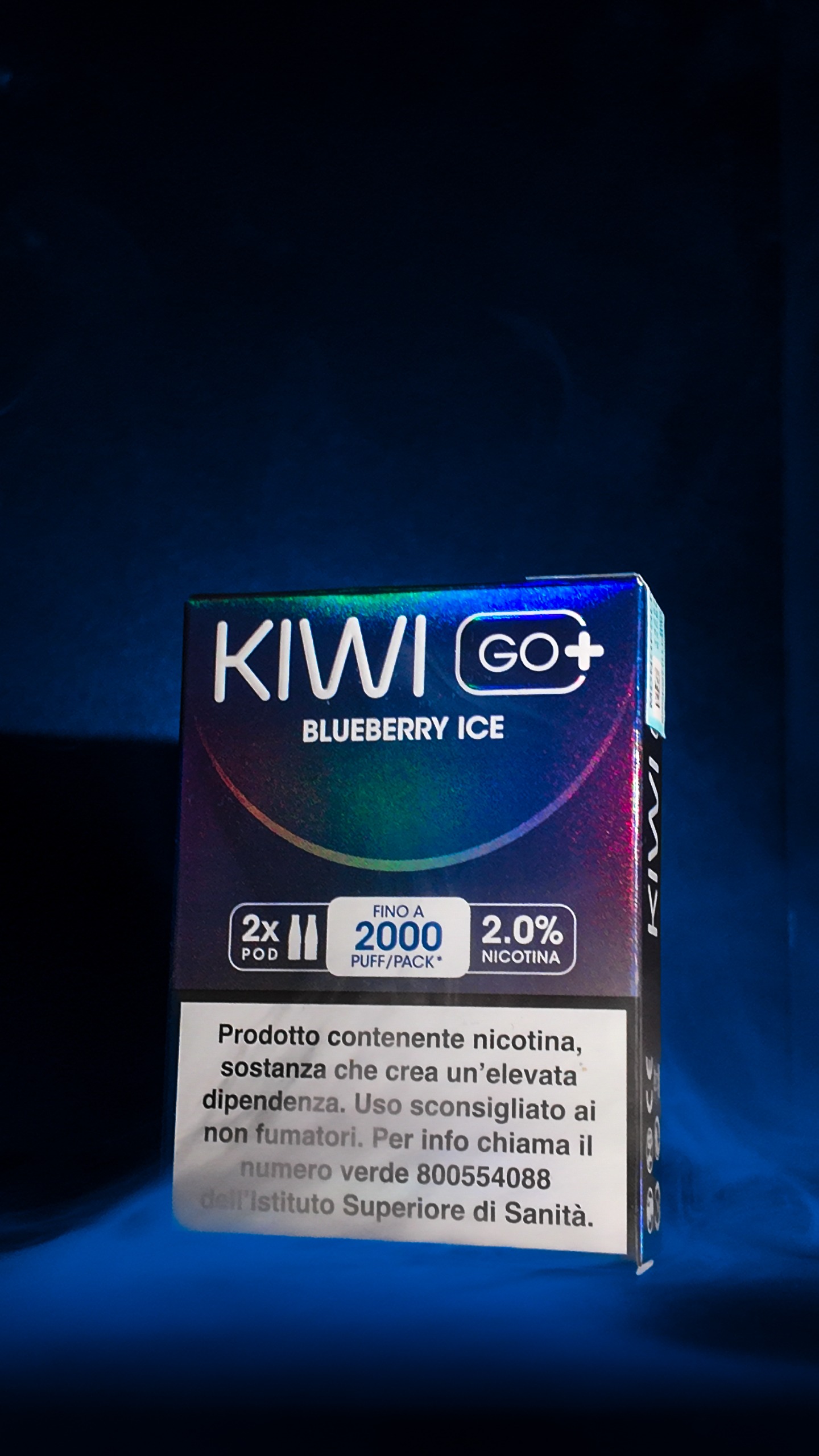 Blueberry Ice Kiwi GO+ Pod Precaricate Kiwi Vapor 2ml