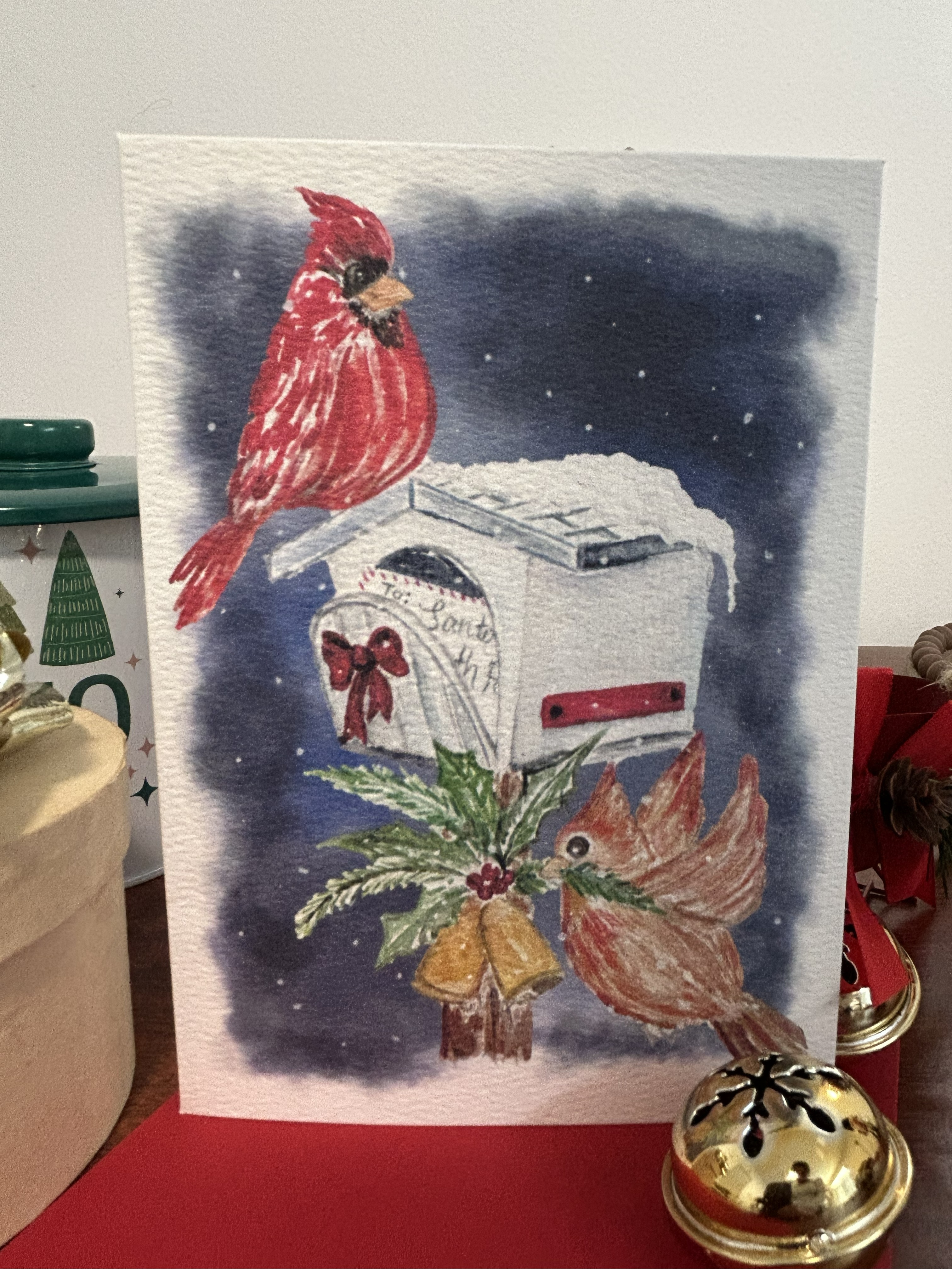 Cardinals and Santa's Mail
