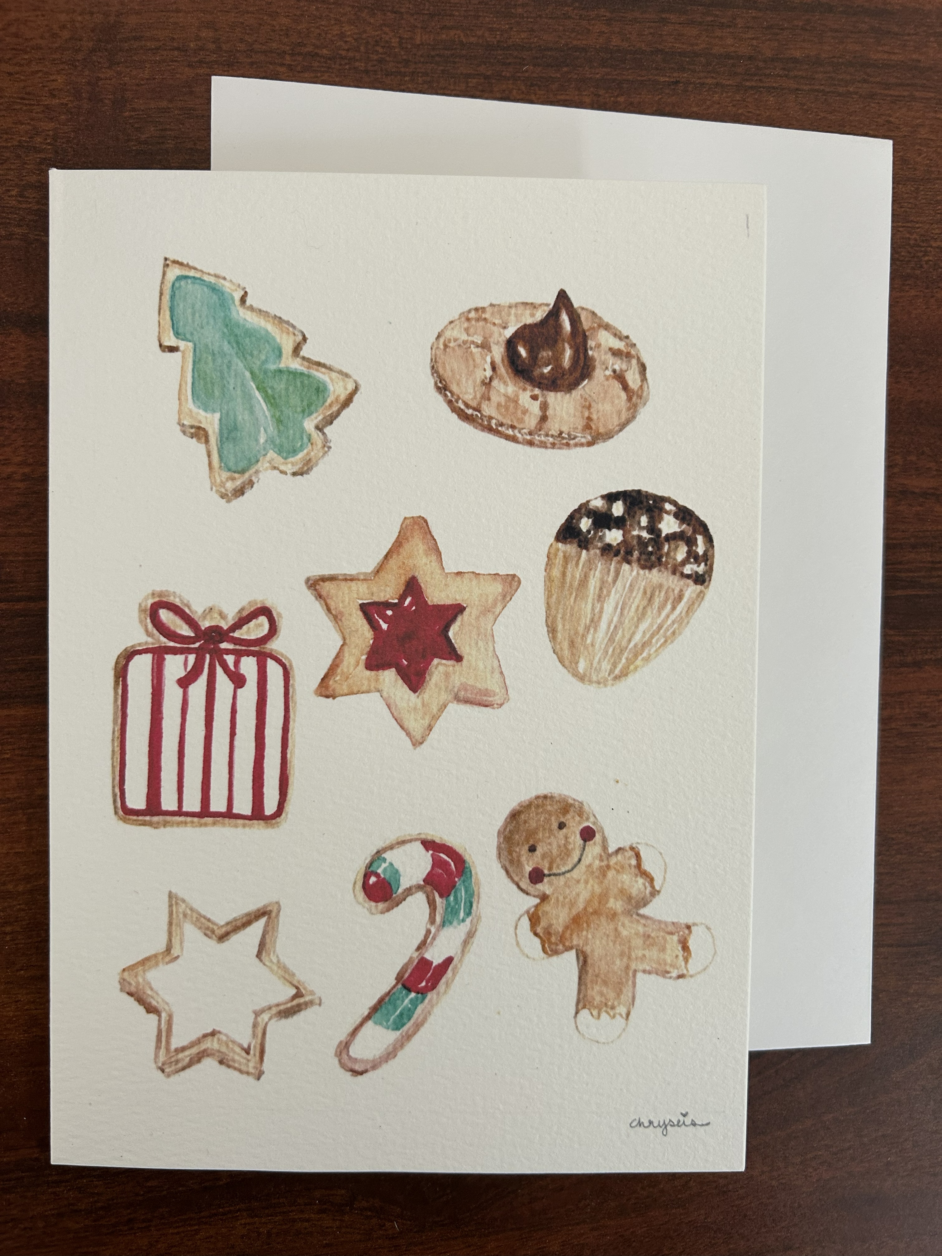 Holiday Cookies Card