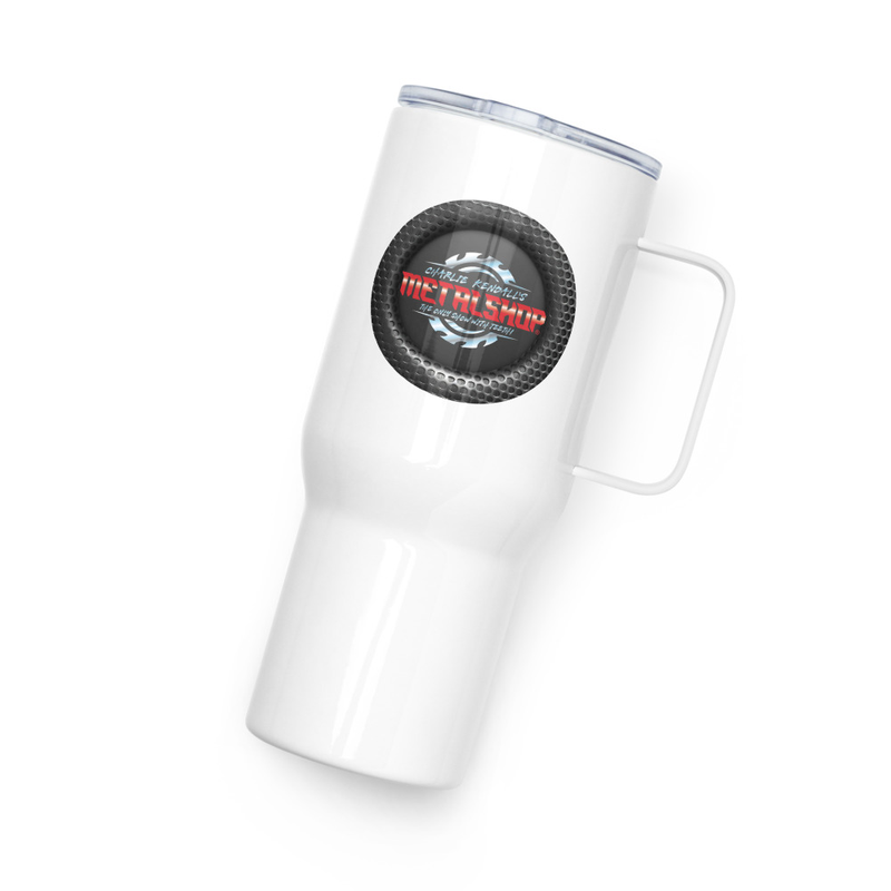 Metalshop Travel mug with a handle