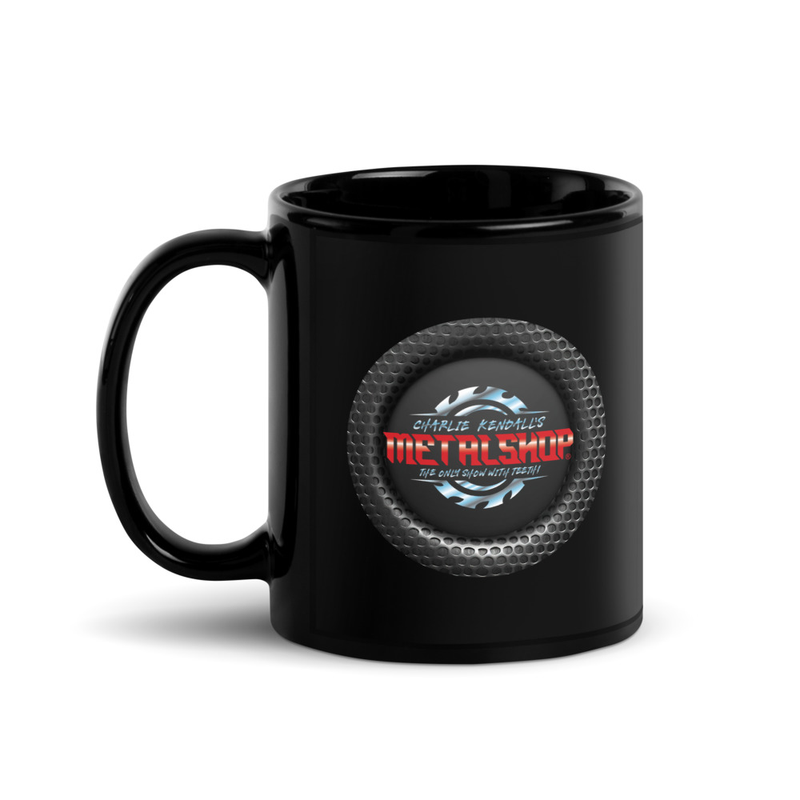 Metalshop Black Glossy Mug