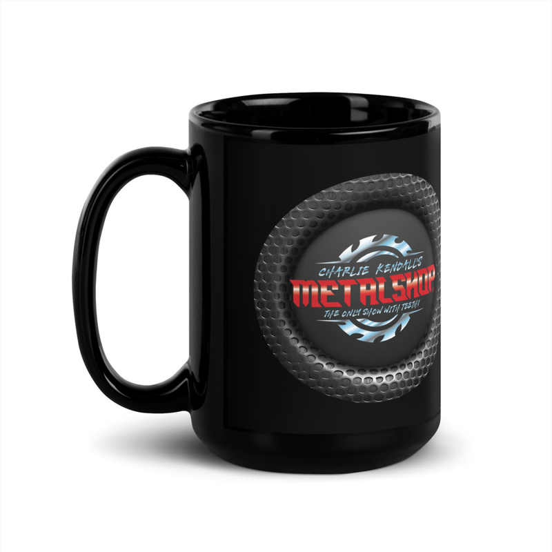 Metalshop Black Glossy Mug
