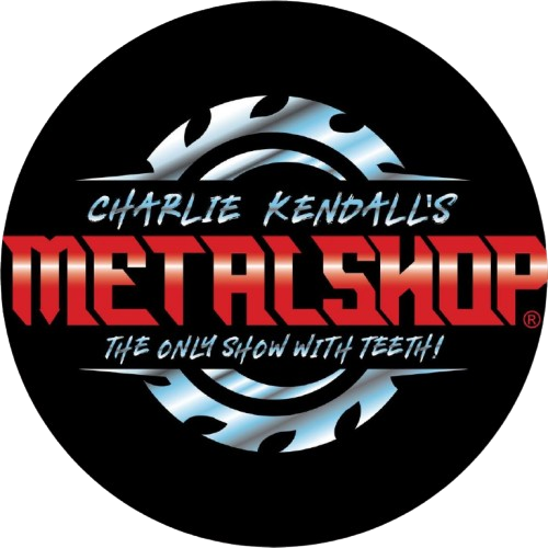 Charlie Kendall's Metalshop Logo Sticker