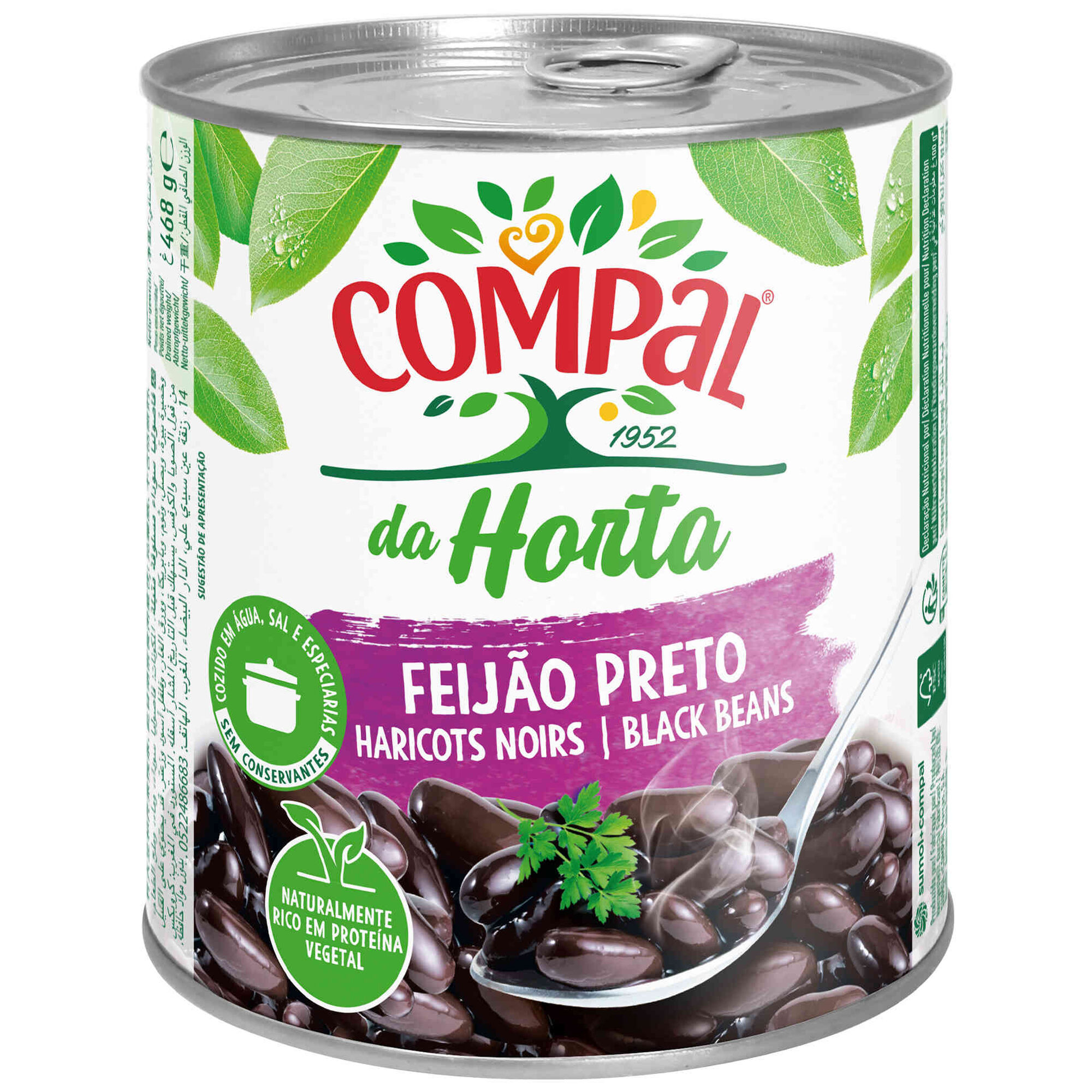 Compal Black Beans 845GRS