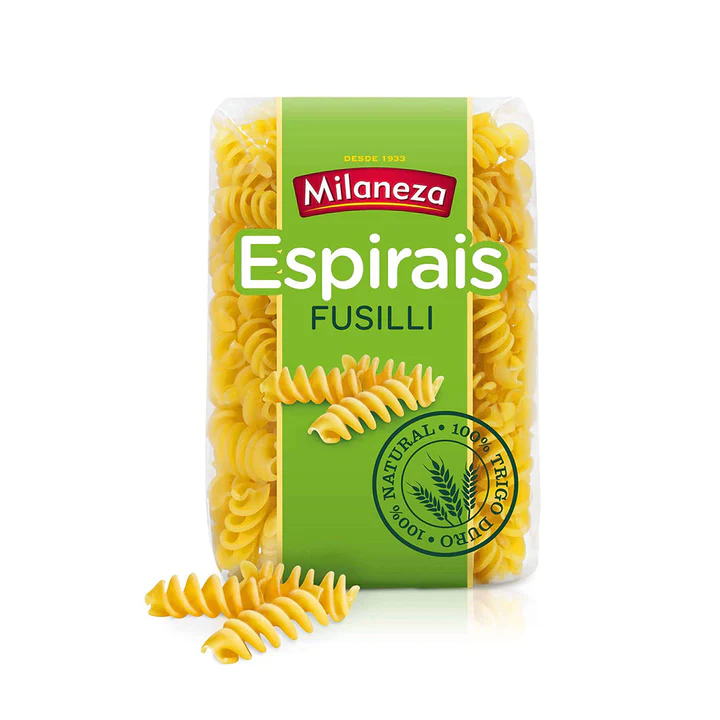 Milanesa Espirais Fusilli Pasta 500 GRS