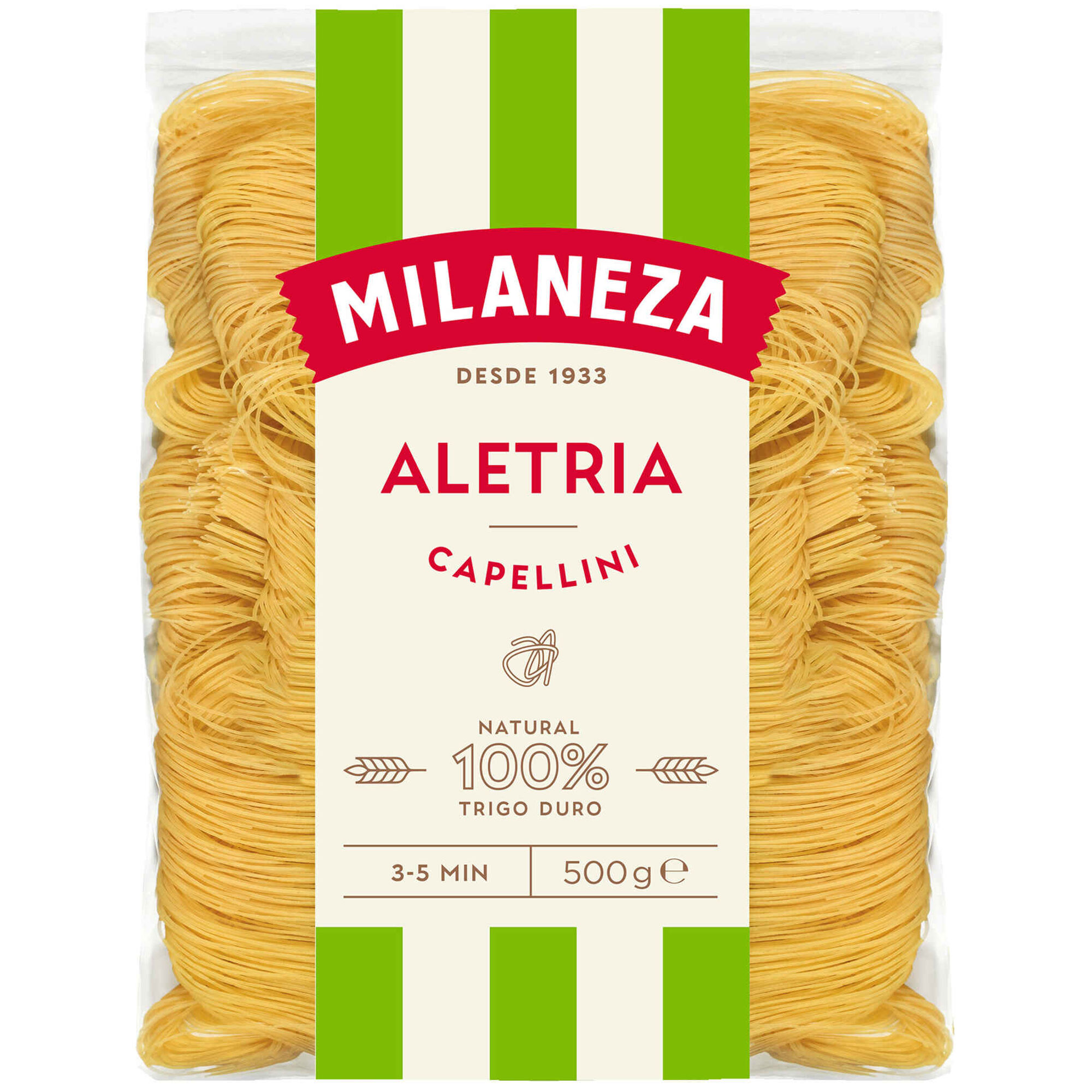 Milaneza Aletria Capellini Pasta 500GRS