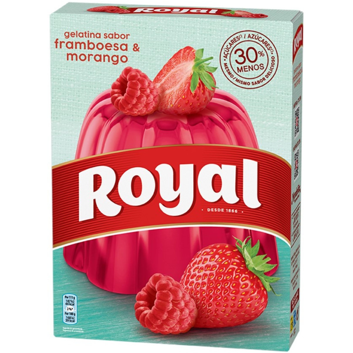 Royal Raspberry & Strawberry Gelatin 114GRS
