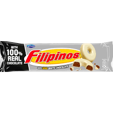 Filipinos White Chocolate Biscuits 120GRS