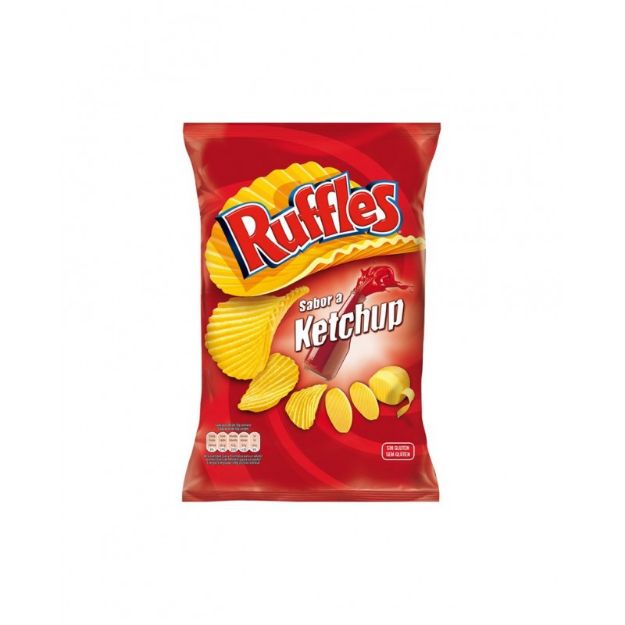 Ruffles Ketchup Flavour Crisps 122GRS