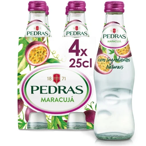 Pedras Maracujá Sparkling Water 4x25cl
