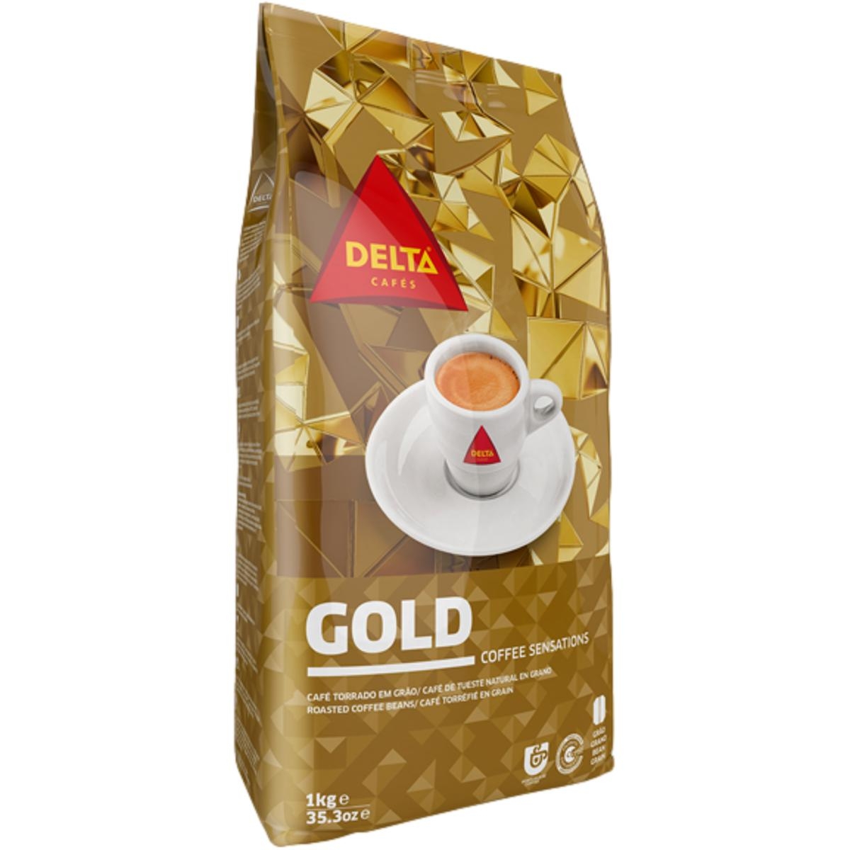 Delta Cafés Gold Coffee Beans 1kg