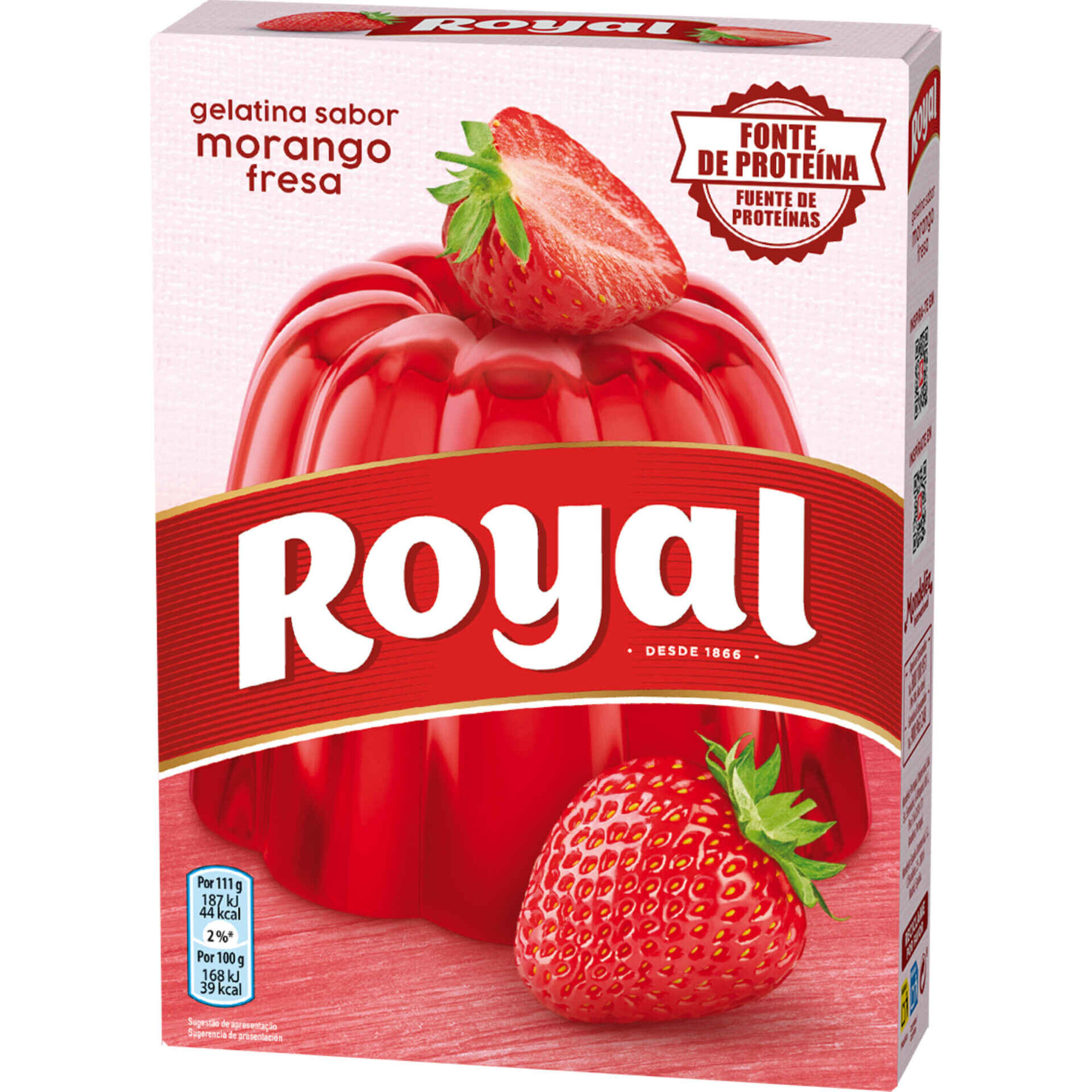Royal Strawberry Gelatin 114GRS